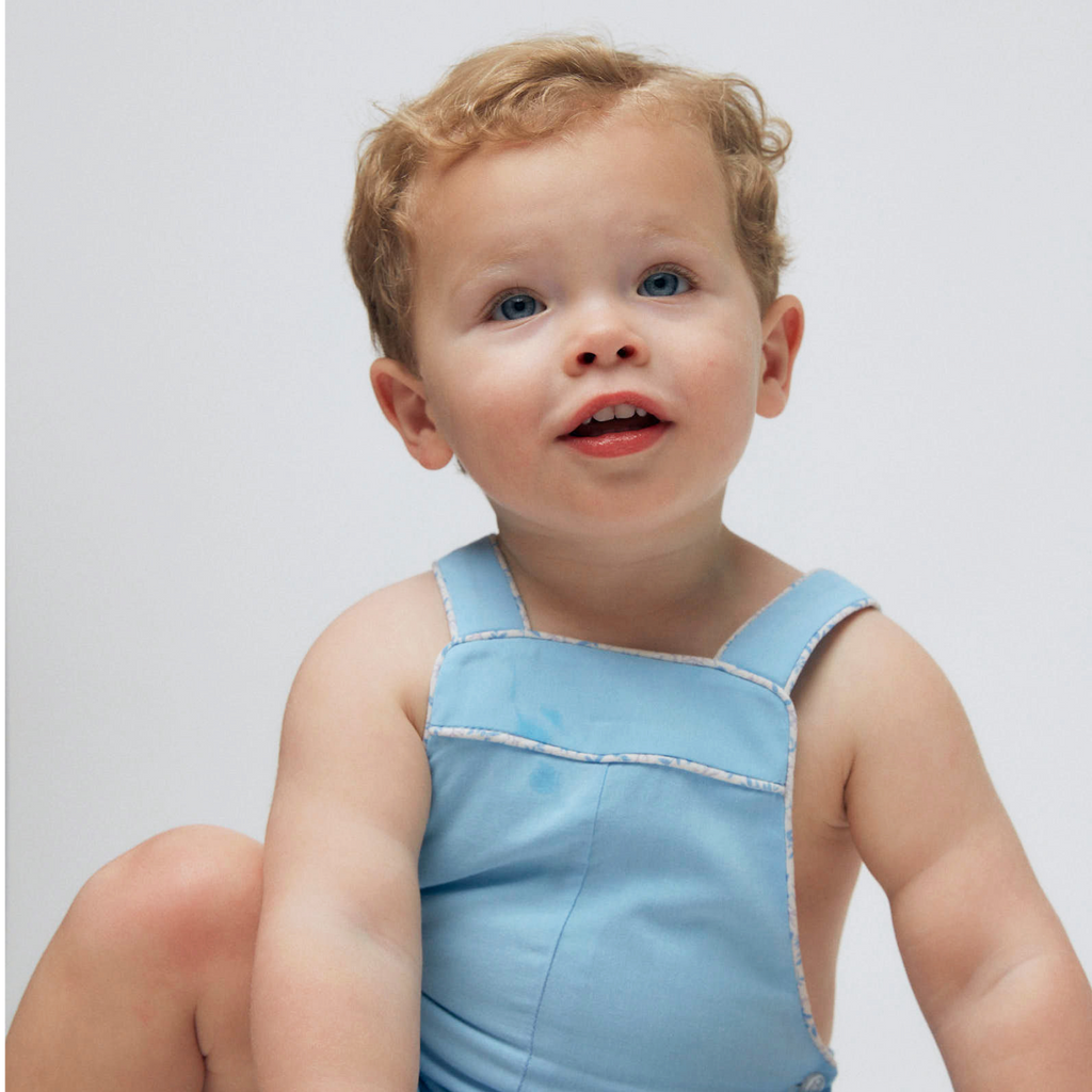 Boys Peri Blue Overall