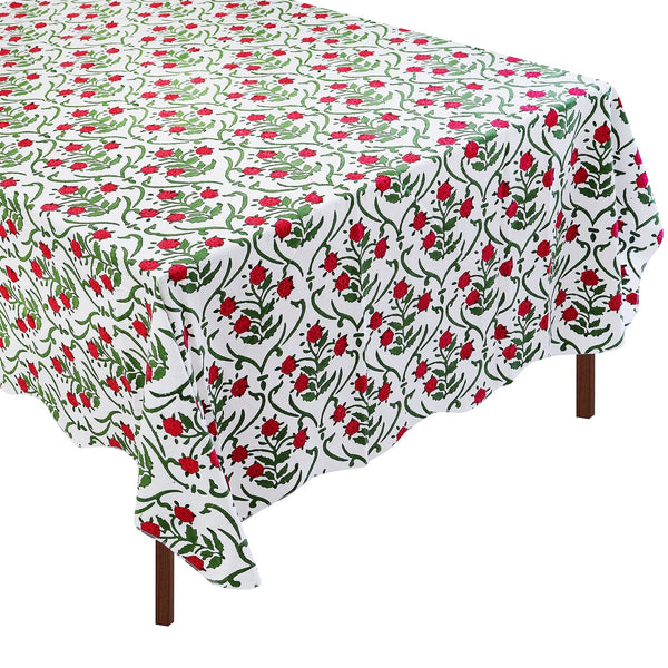 Chefanie Block Print Noel Tablecloth