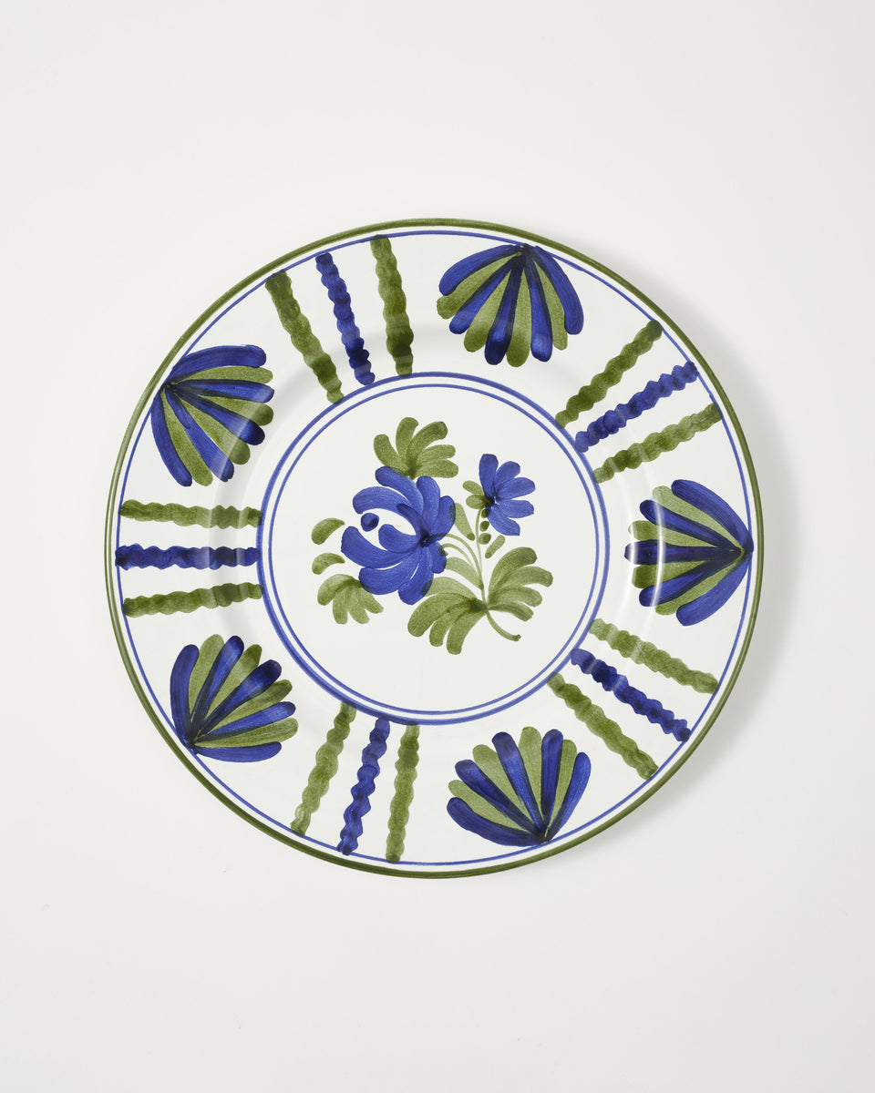 Blossom Dinner Plate Blue