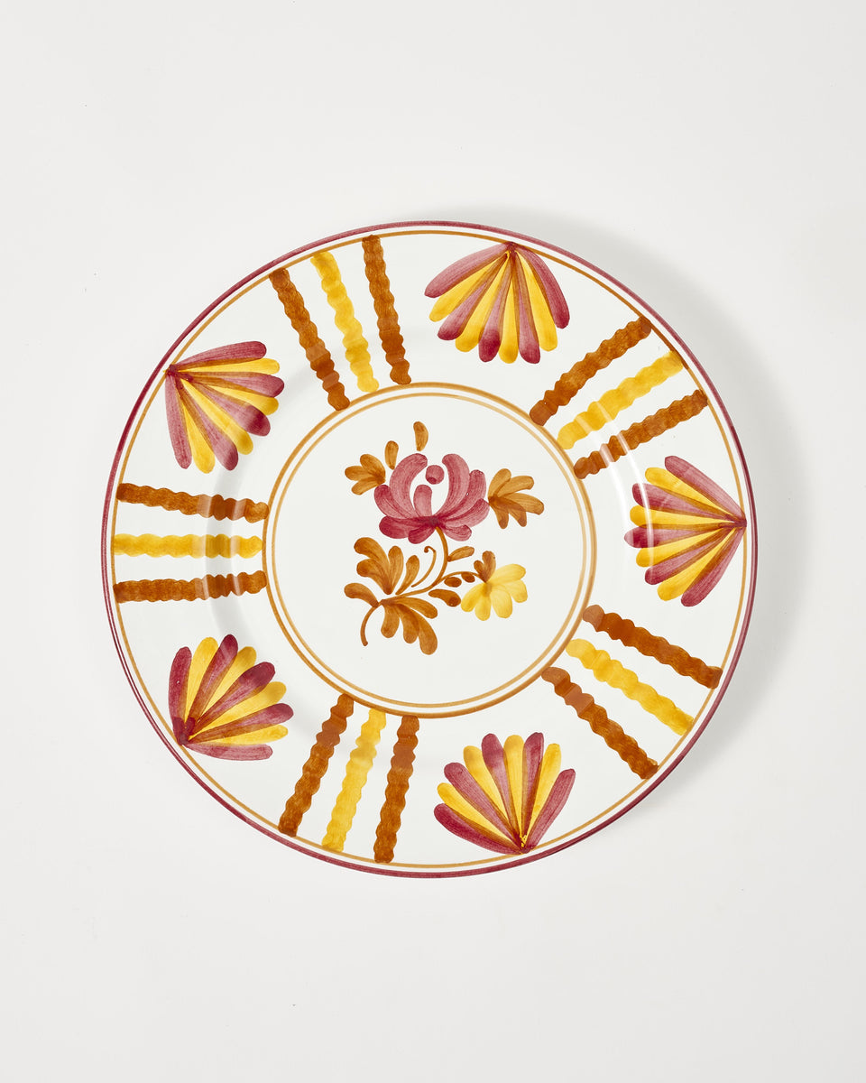 Blossom Dinner Plate Yellow