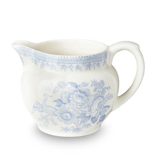 Burleigh Blue Asiatic Pheasants Dutch Jug Small