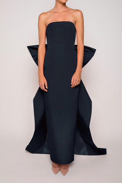 Bow Butterfly Gown Navy / 10 Bow Butterfly Gown Navy / 10