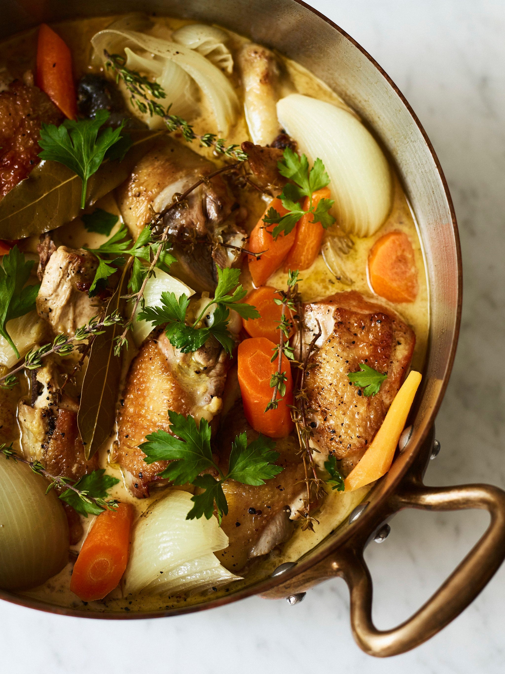 Copper Braising Pan - 28 cm