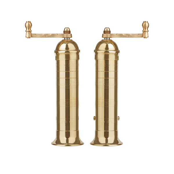 Brass Salt & Pepper Mill Set
