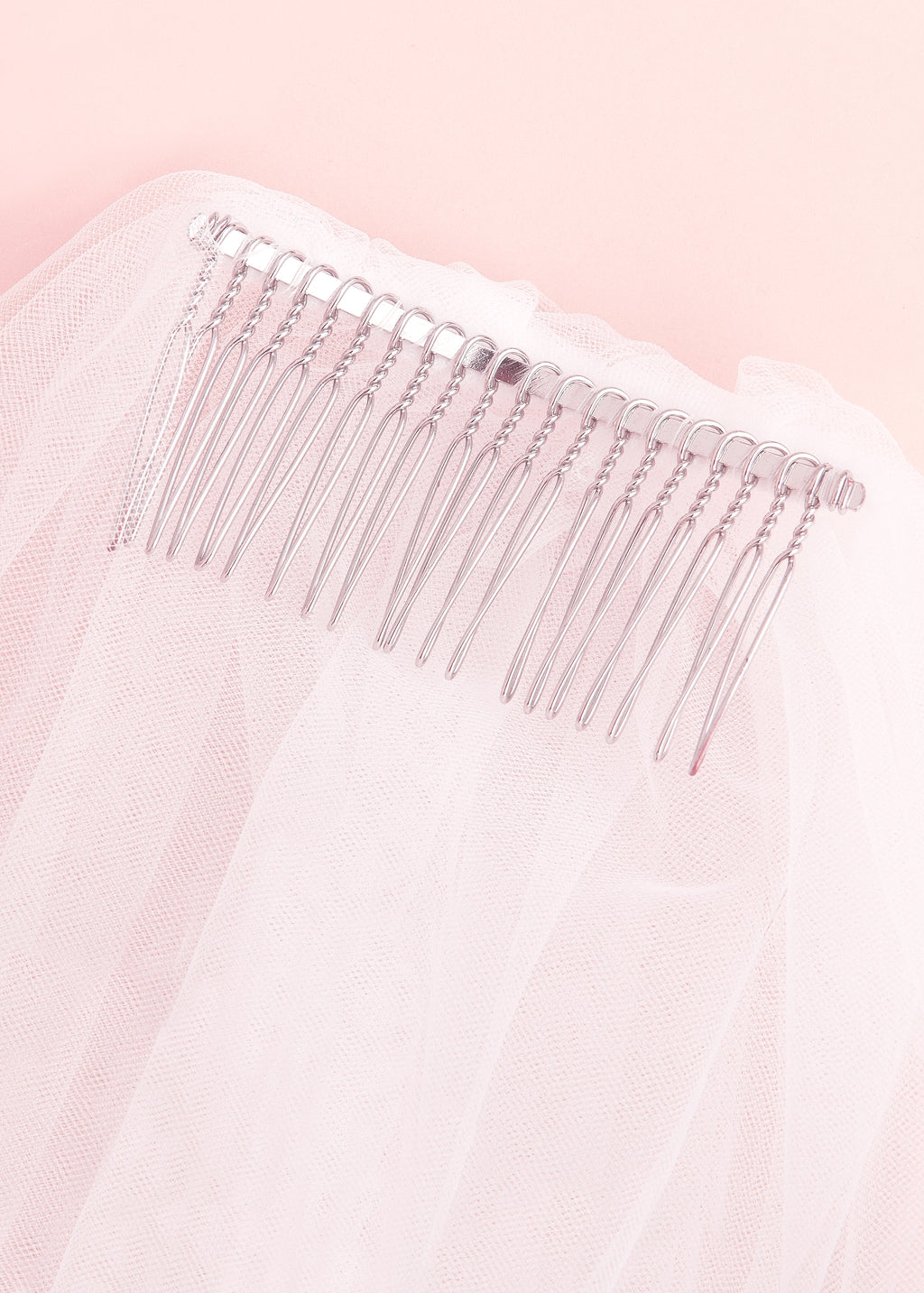The Classic Silk Tulle Wedding Veil
