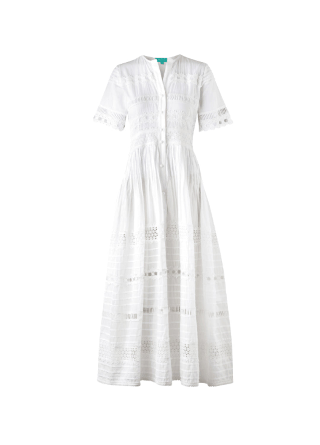 Waimari Women's Camila Midi Dress - White - Size XS Waimari Women's Camila Midi Dress - White - Size XS
