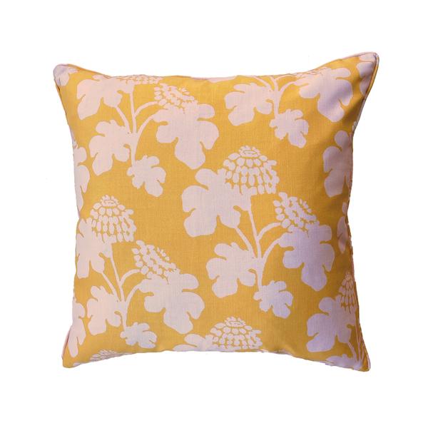 Casia Flowers Pillow - Marigold