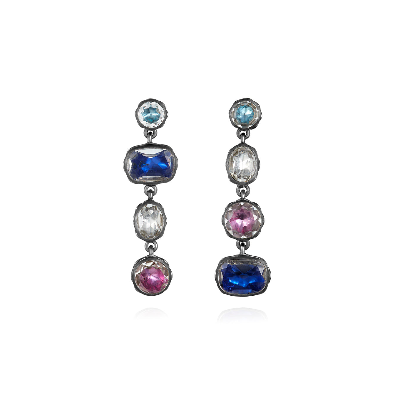 alt-catherine-4-drop-earrings-multi-chintz-black-rhodium-front