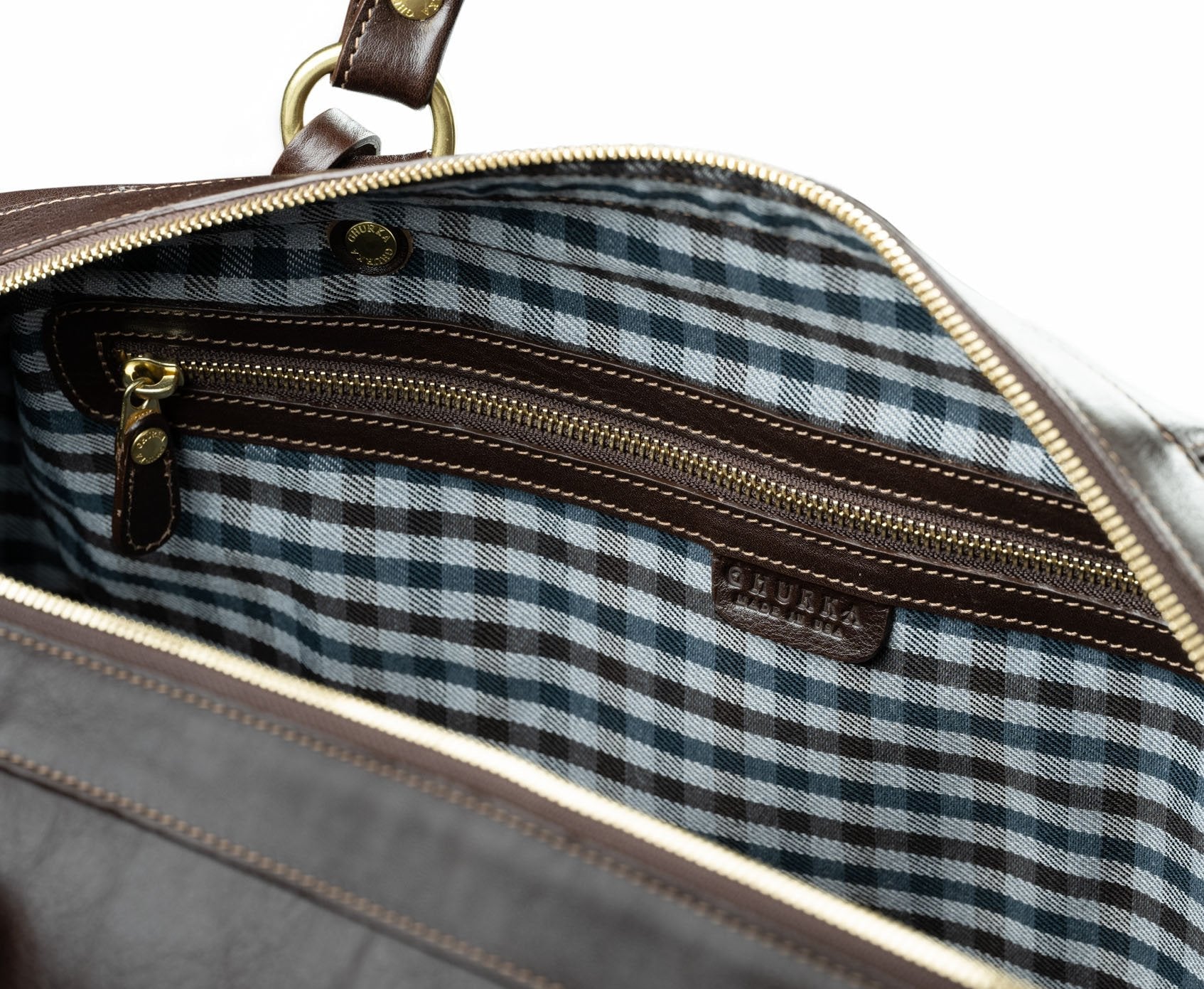 Cavalier II No. 97 Duffel Bag in Vintage Leather | Over The Moon
