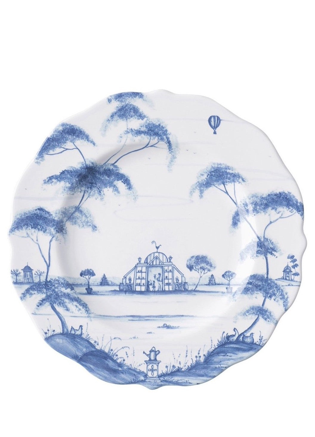 Country Estate Delft Blue Dessert/Salad Plate Conservatory