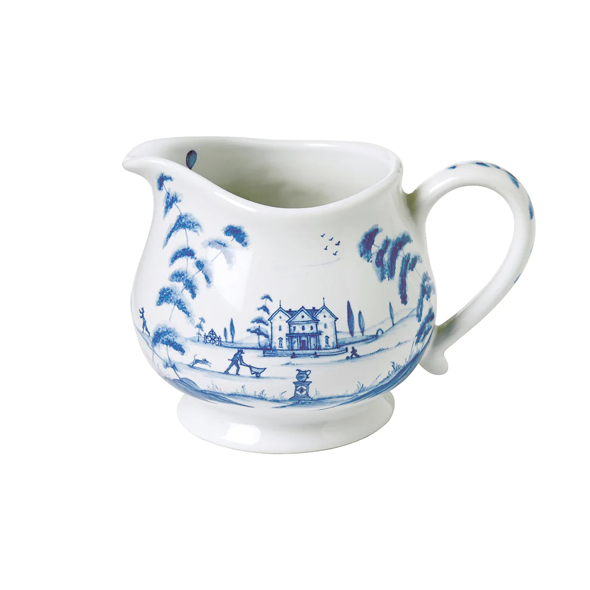 Country Estate Creamer - Delft Blue
