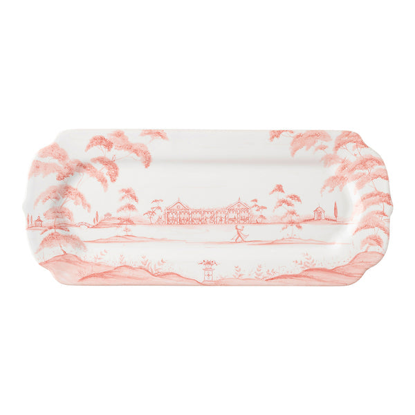Country Estate Petal Pink Hostess Tray