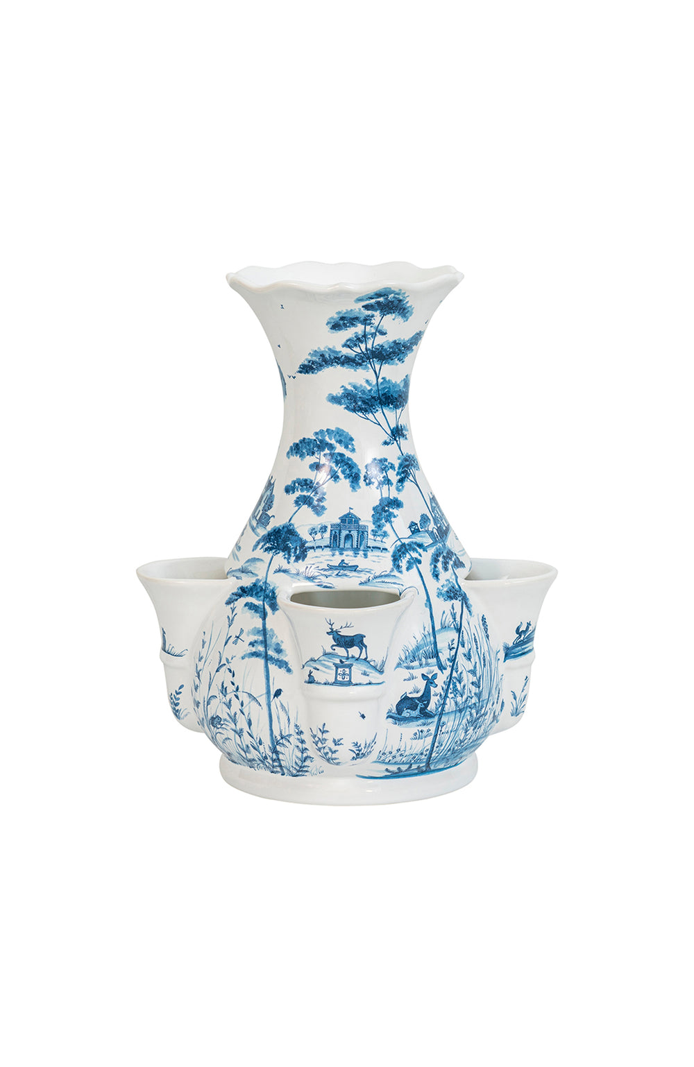 Country Estate Delft Blue Tulipiere Vase
