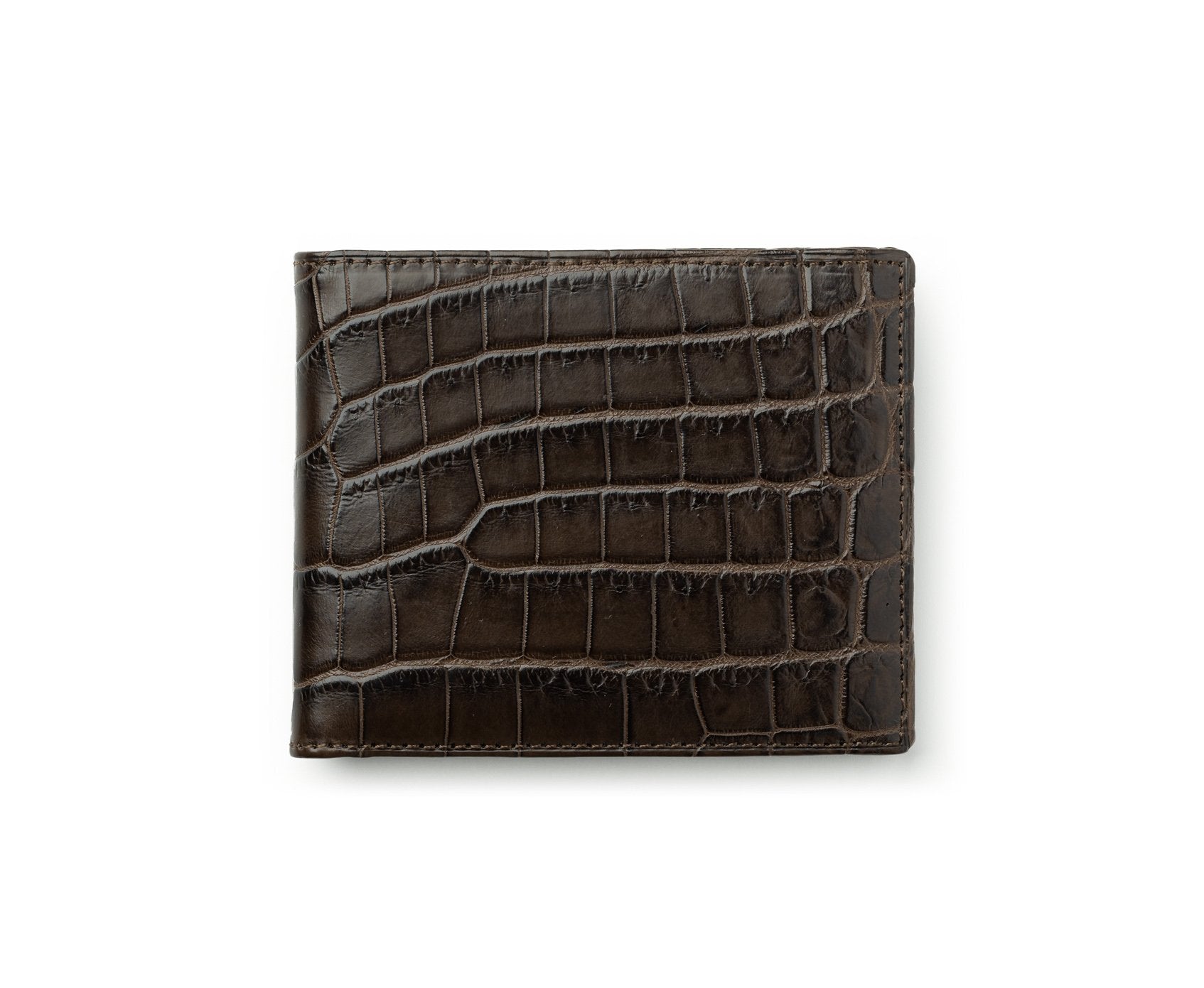 Classic Wallet No. 101 in Crocodile Leather