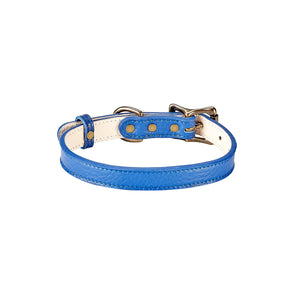 Pebble Grain Leather Dog Collar