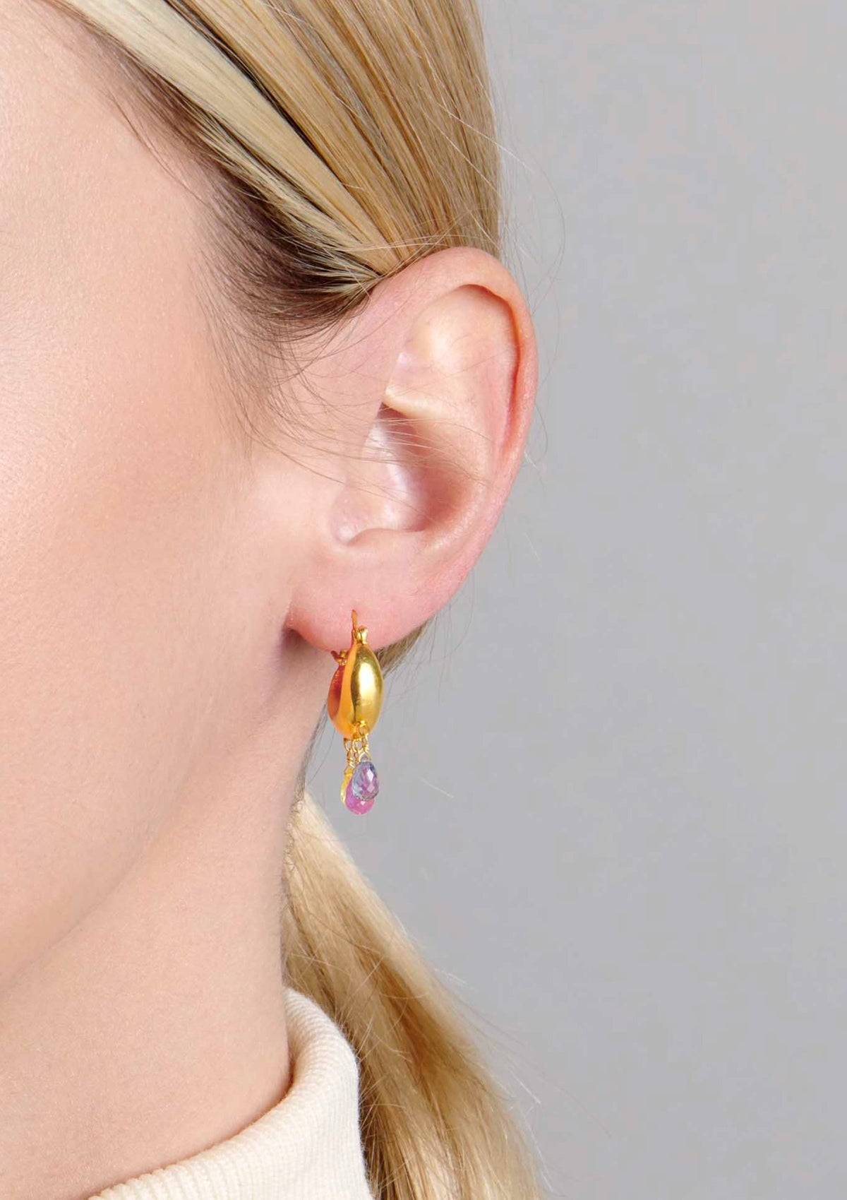 Paras Multicolor Sapphire Earrings