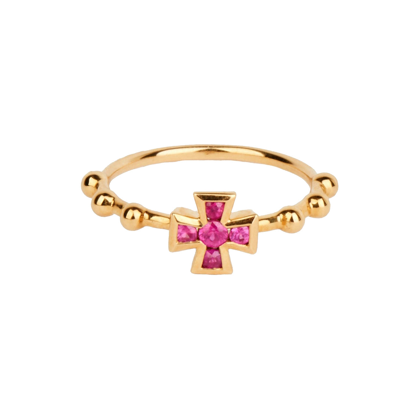 Baroque Cross Ring