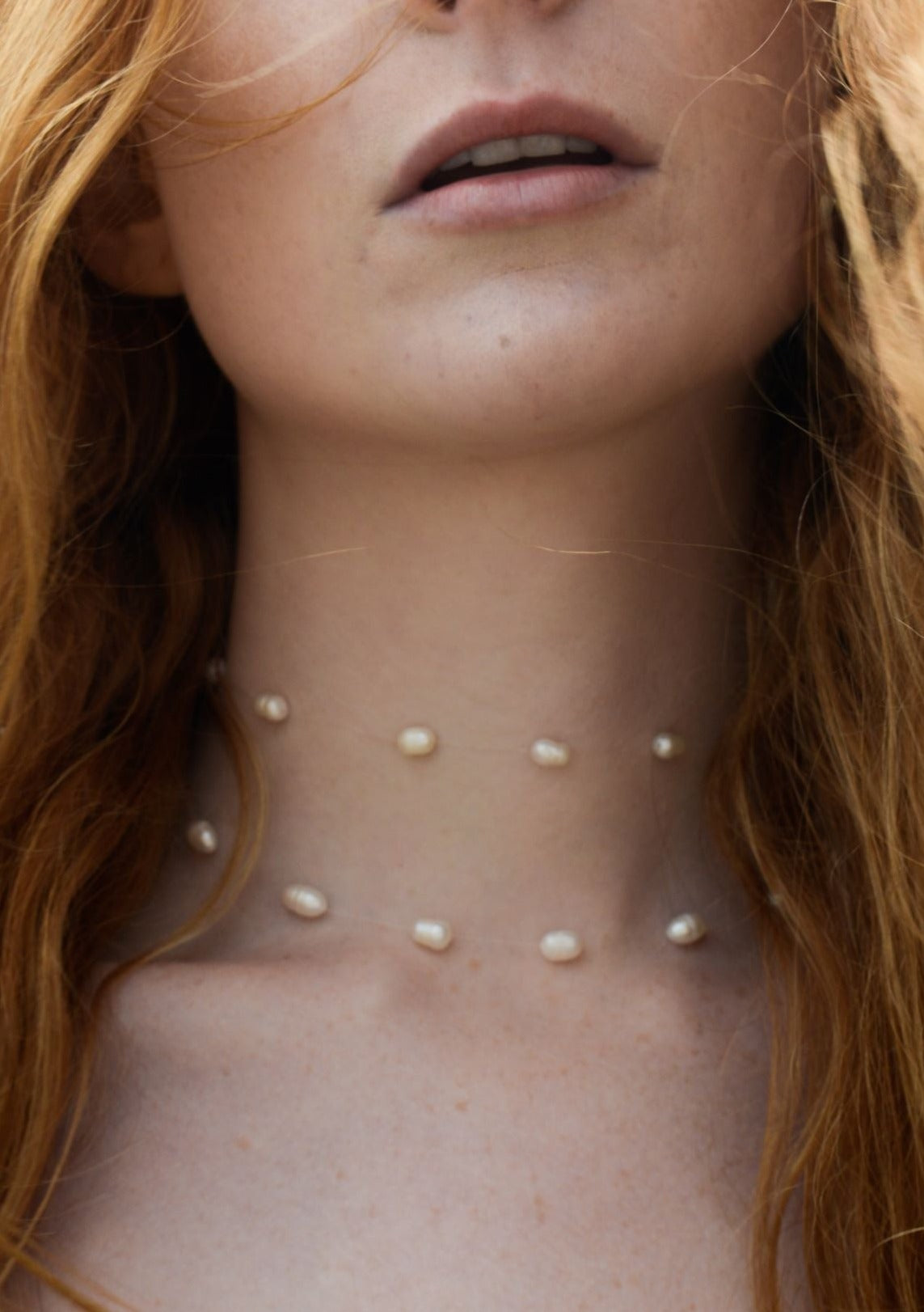 Floating Pearl Necklace