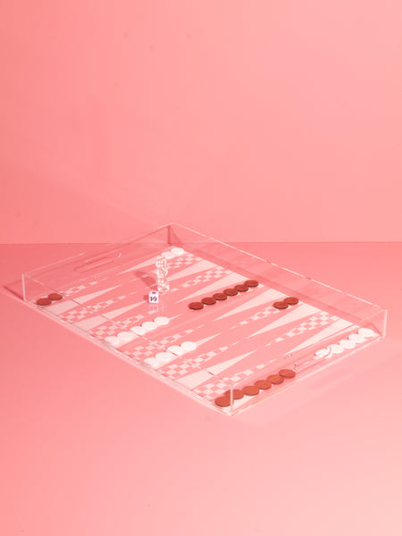 Cocktail Tray Backgammon