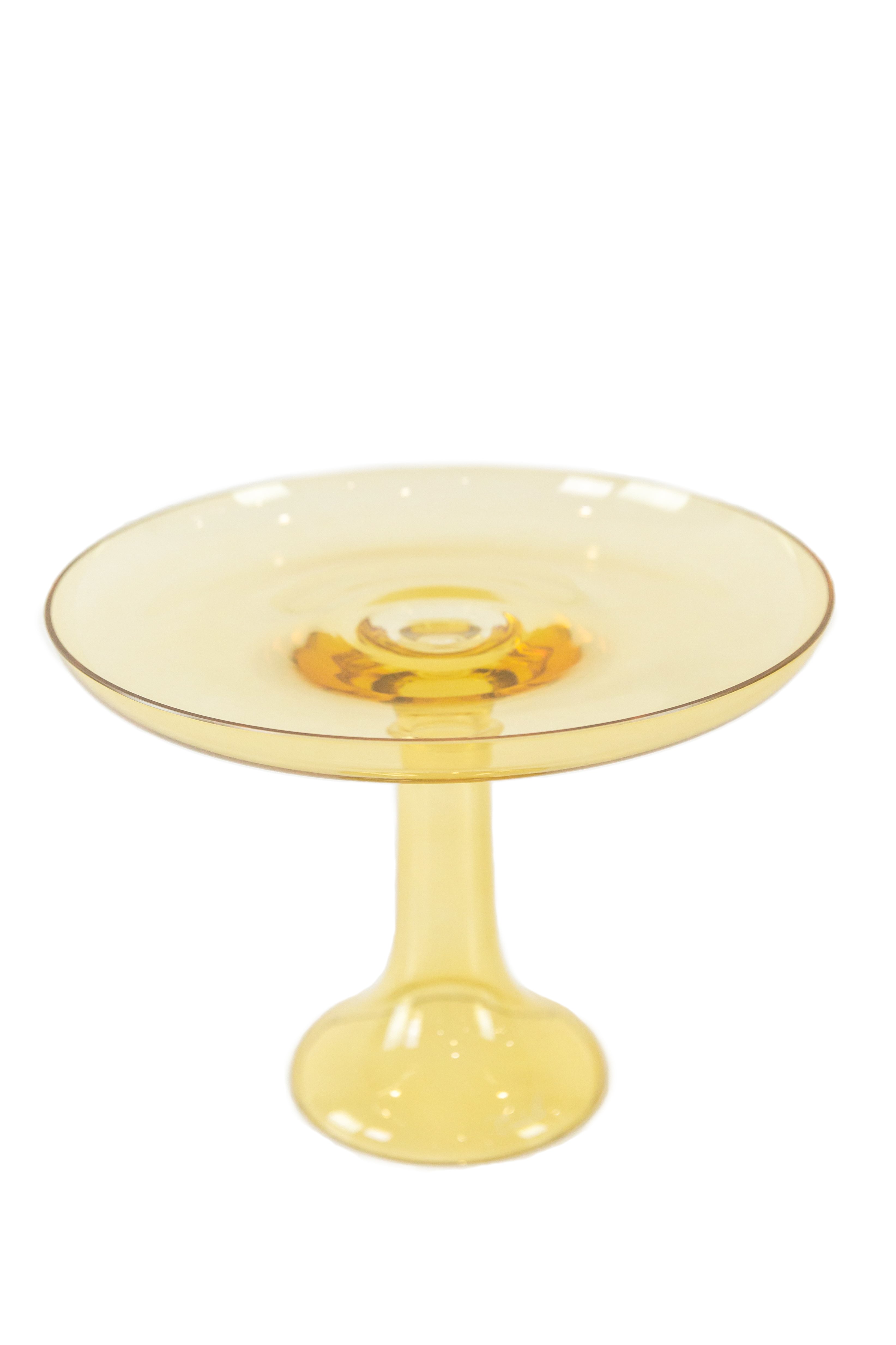 Estelle Cake Stand Yellow