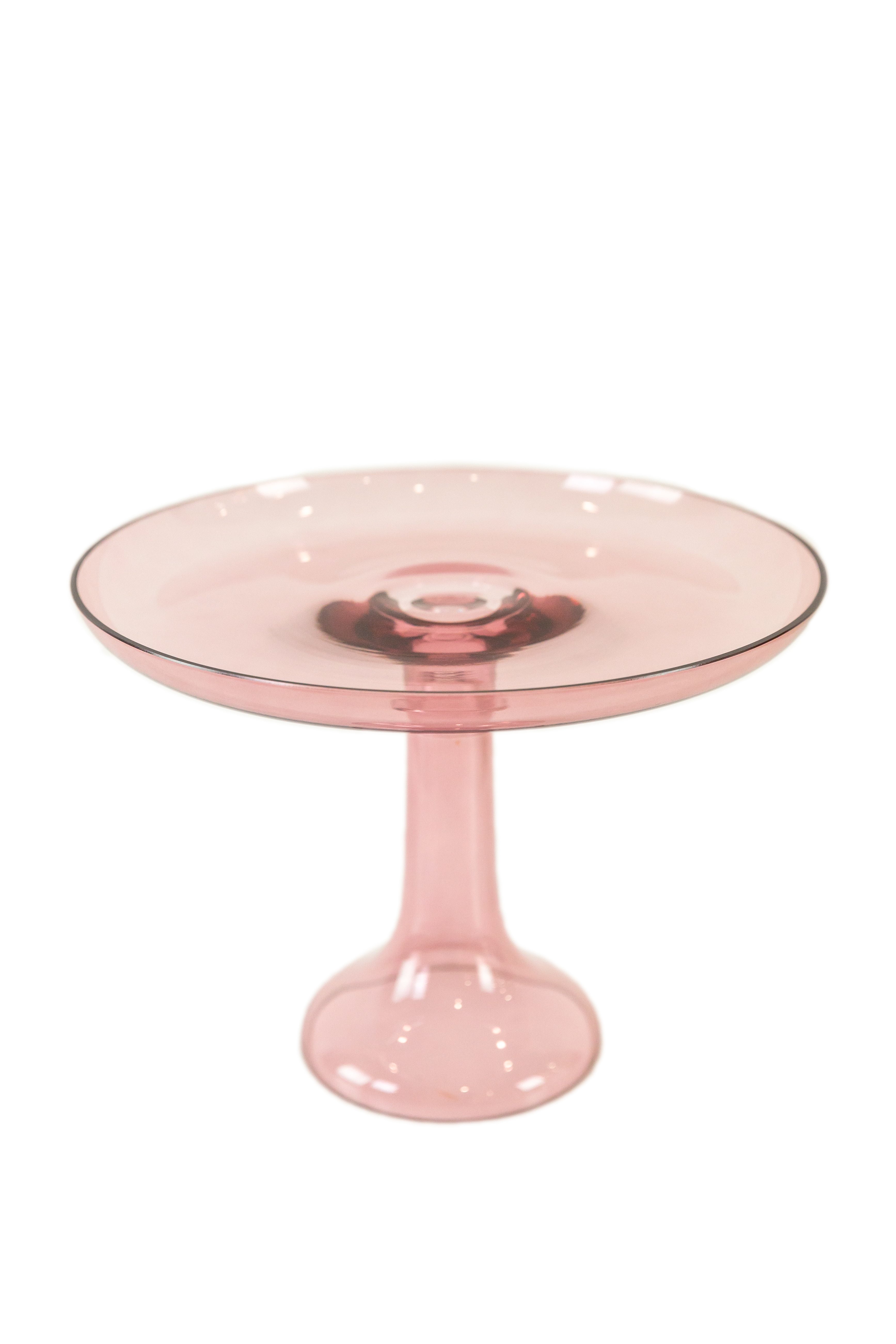 Estelle Colored Glass Pedestal Dome - Thumbnail 2