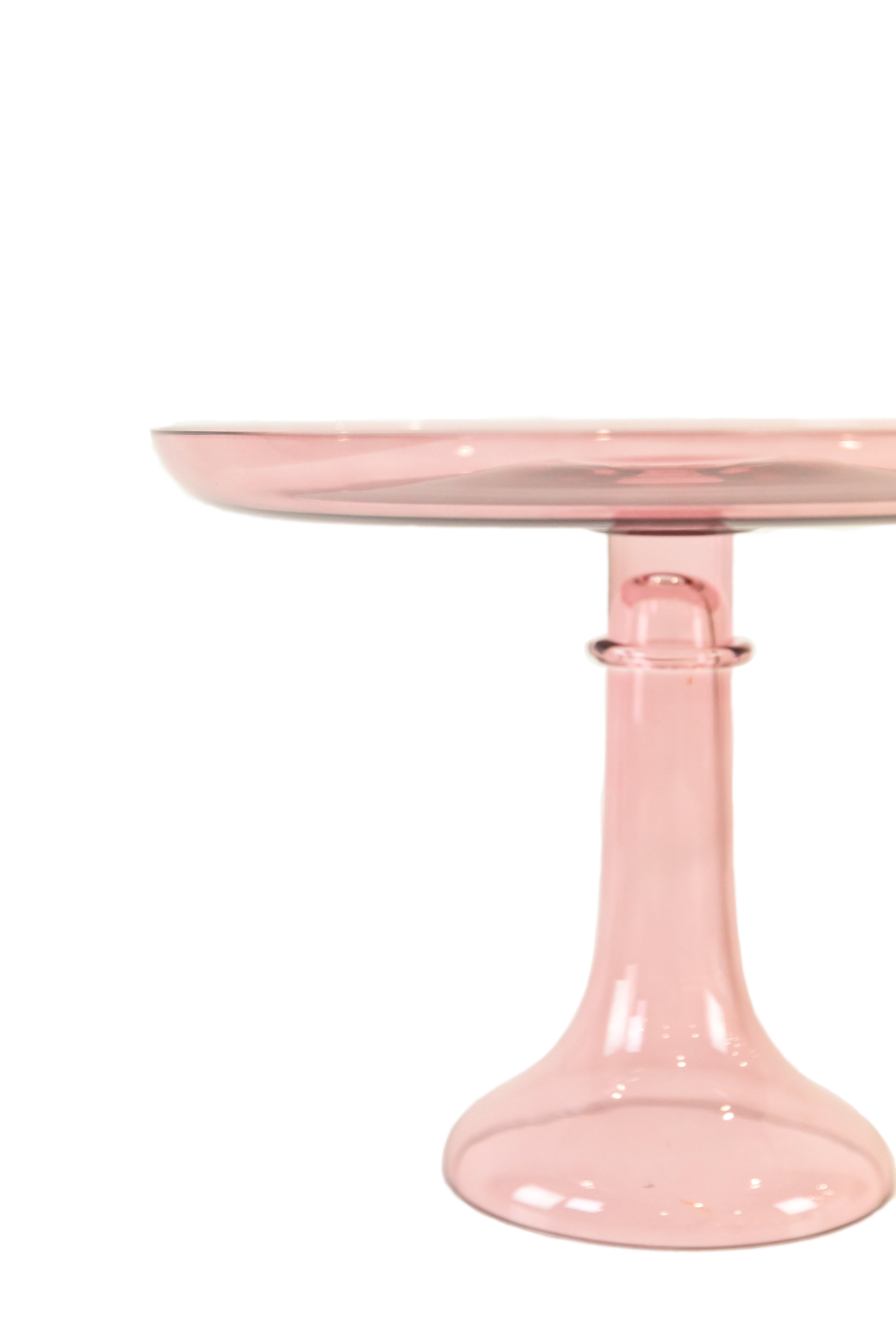 Estelle Colored Glass Pedestal Dome - Thumbnail 3