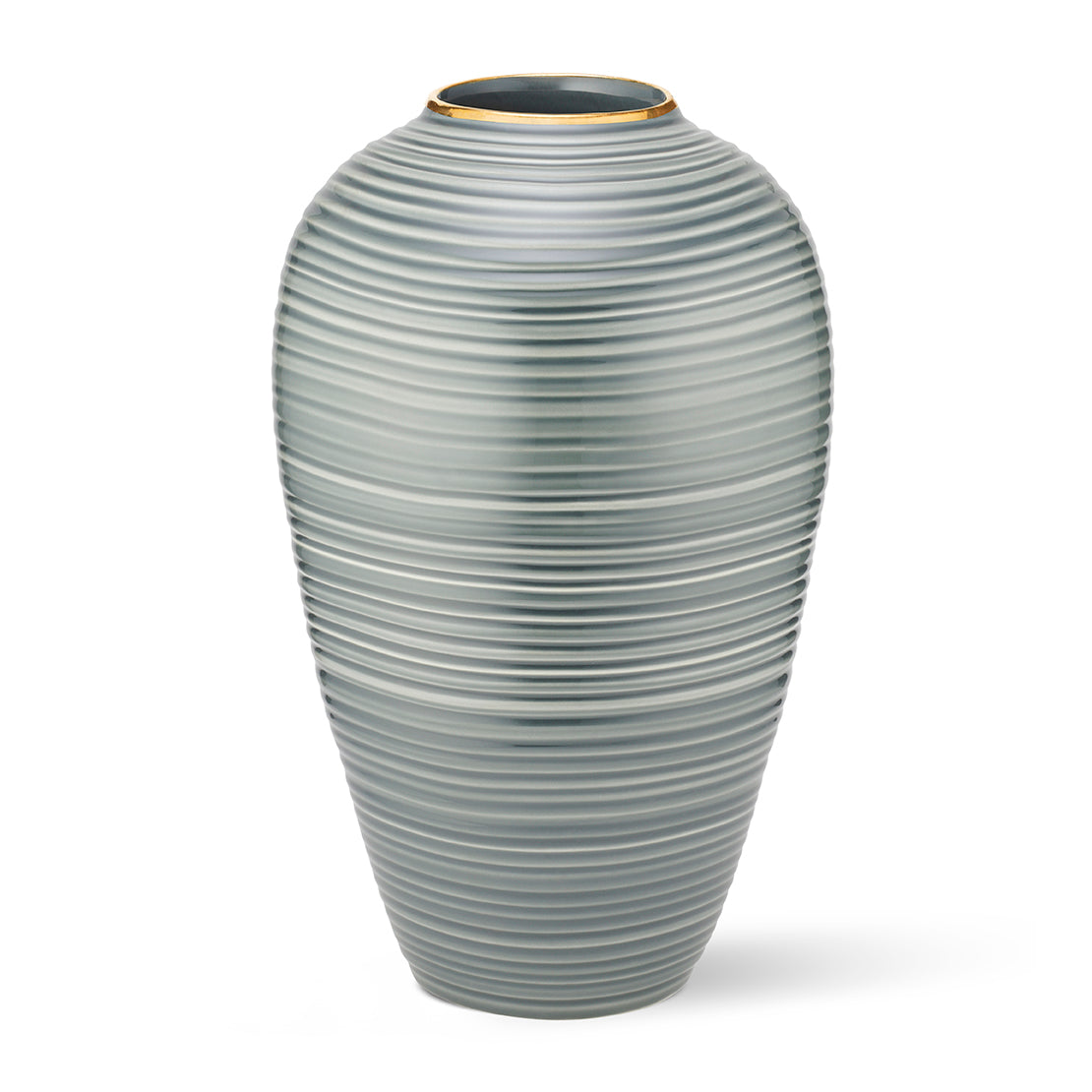 Aerin Calinda Tall Vase in Shadow on Over The Moon