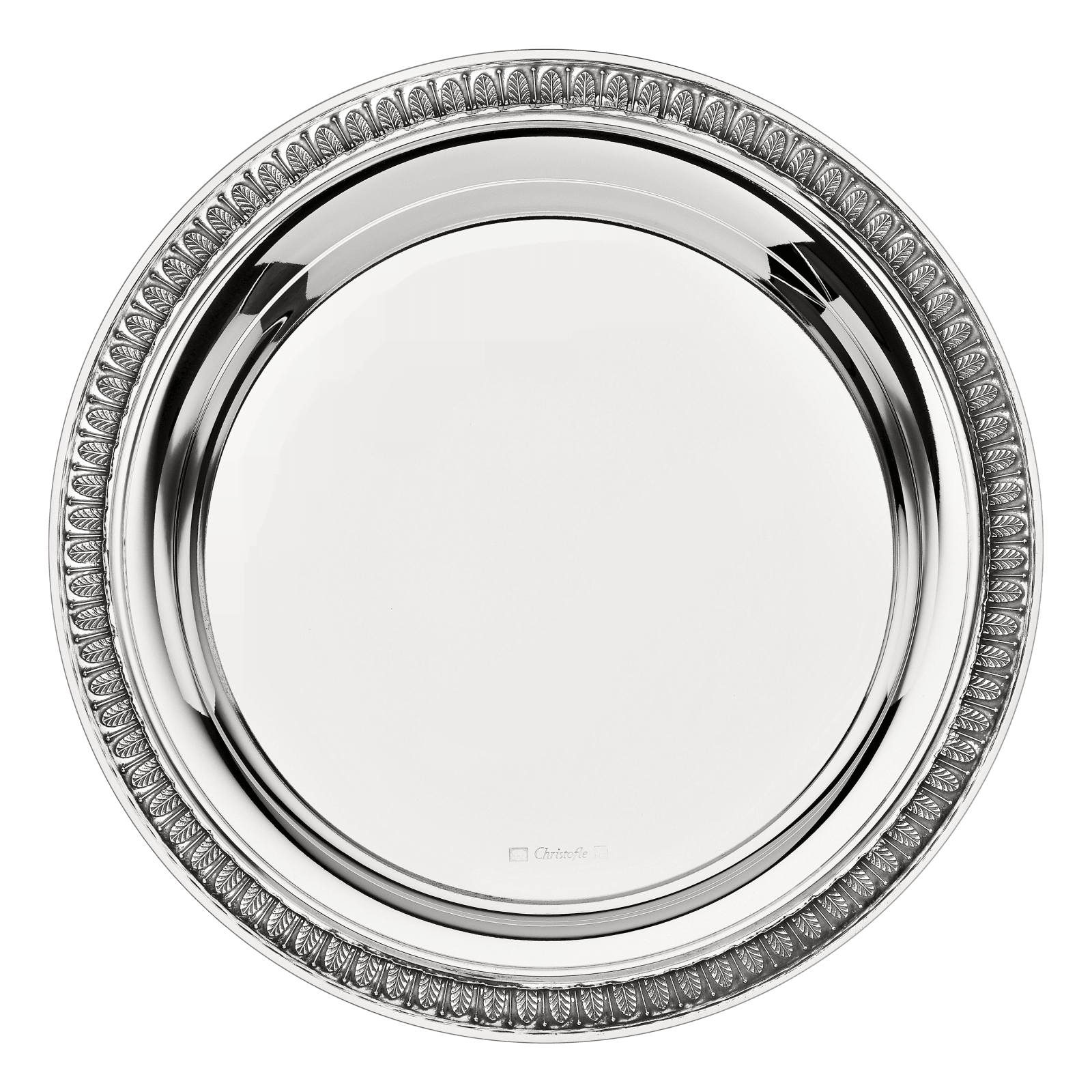 Silver-Plated Bottle/Carafe Coaster Malmaison
