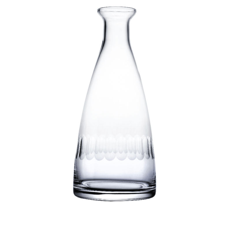 Crystal Table Carafe with Lens Design