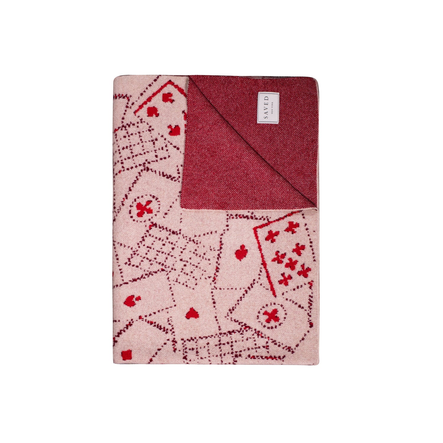 Card Games Cashmere Throw