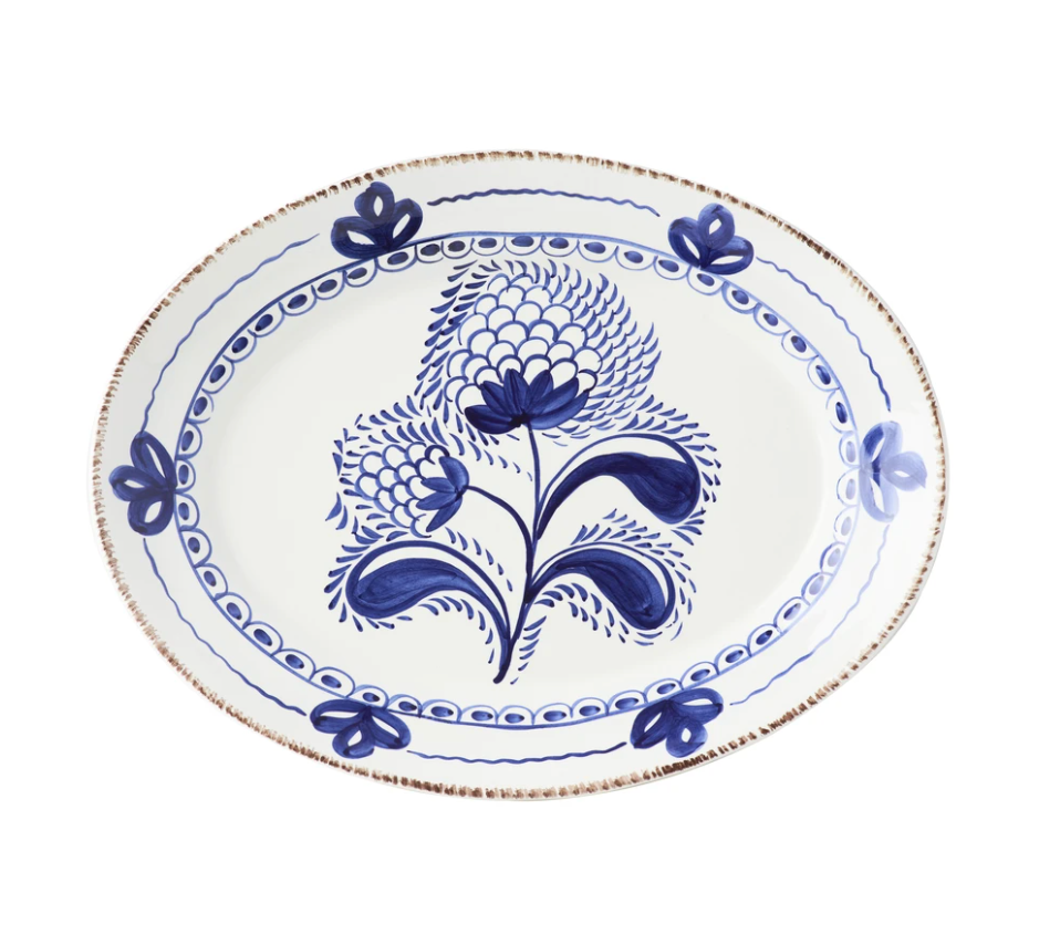 Casa Nuno Blue and White Platter