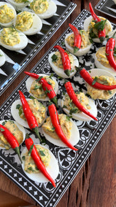 Casablanca Sushi Tray, Set of 2