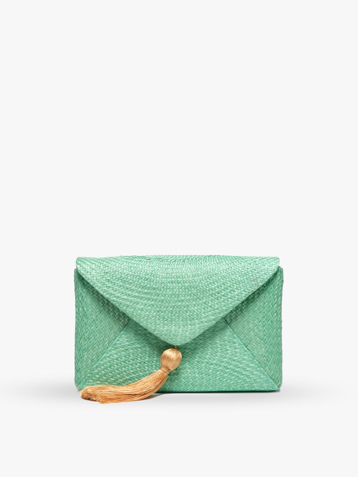 Cassia Straw Clutch Bag