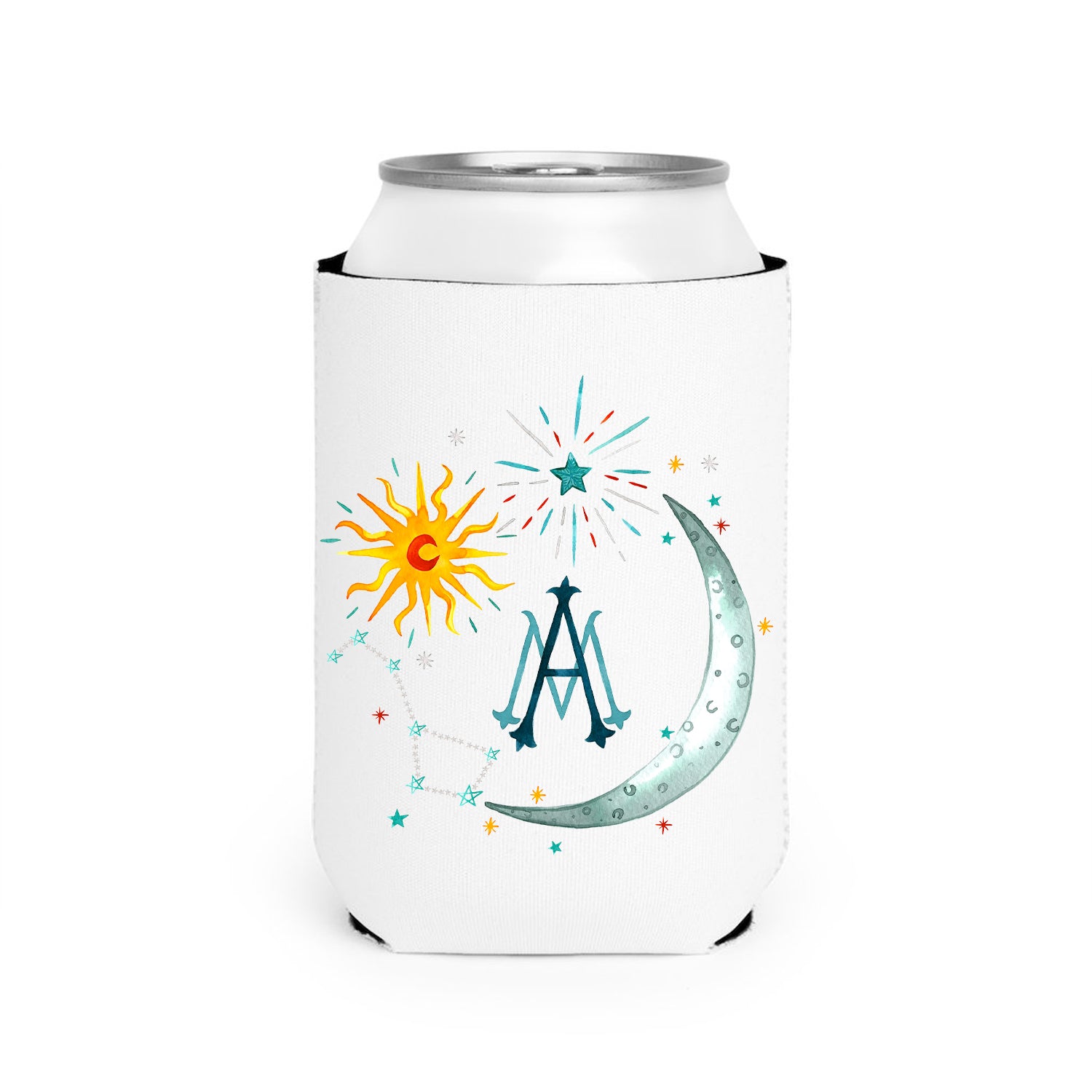 Personalized Crest Koozie