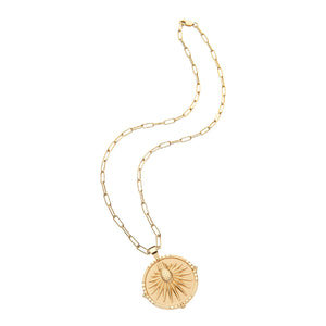 Charleston JW Original Pendant Coin Necklace