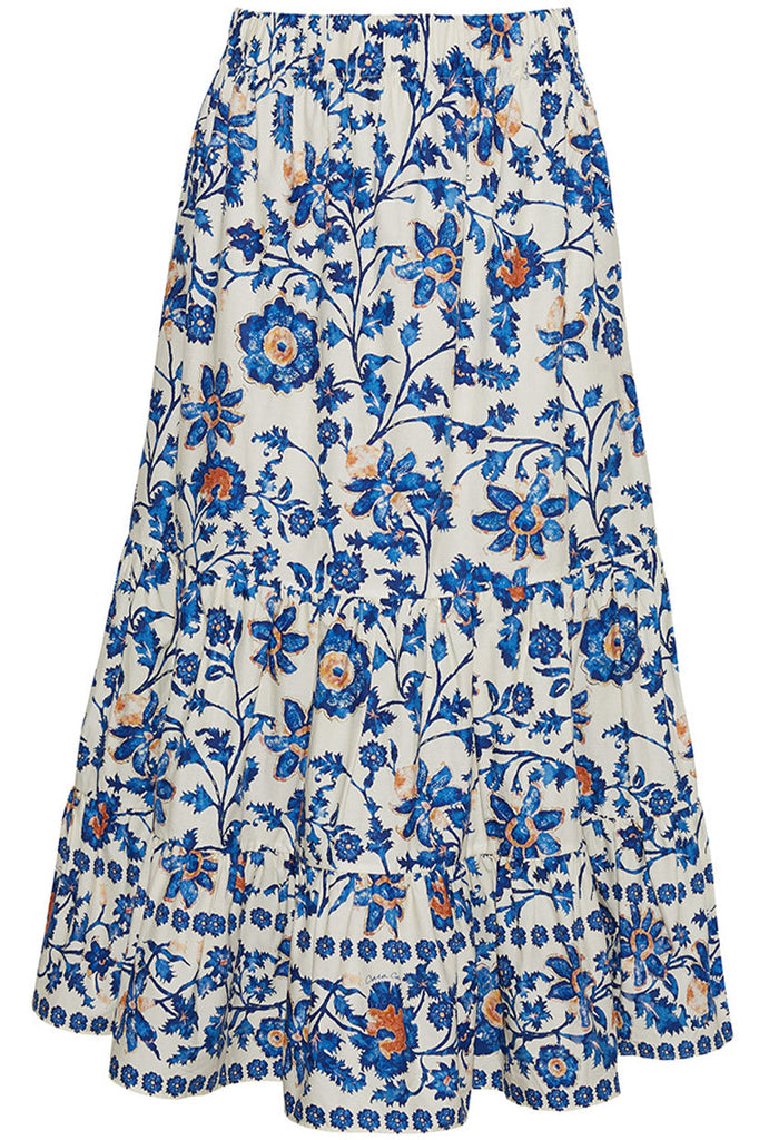 Chase Skirt in Azure Alexandria Floral