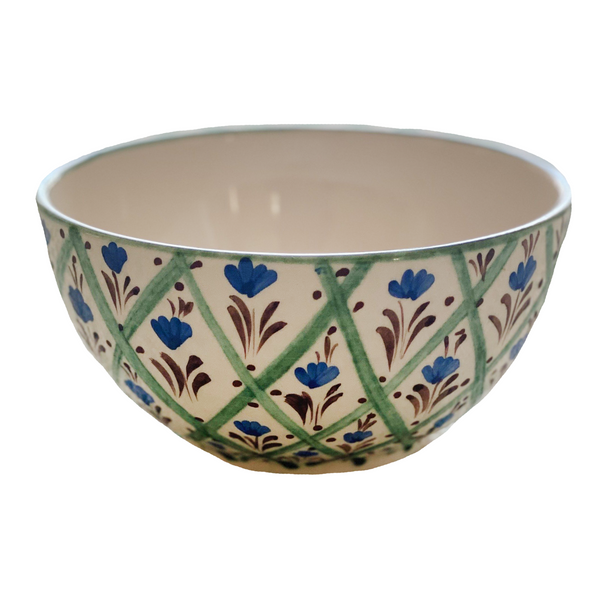 Chita Green Trellis Bowl