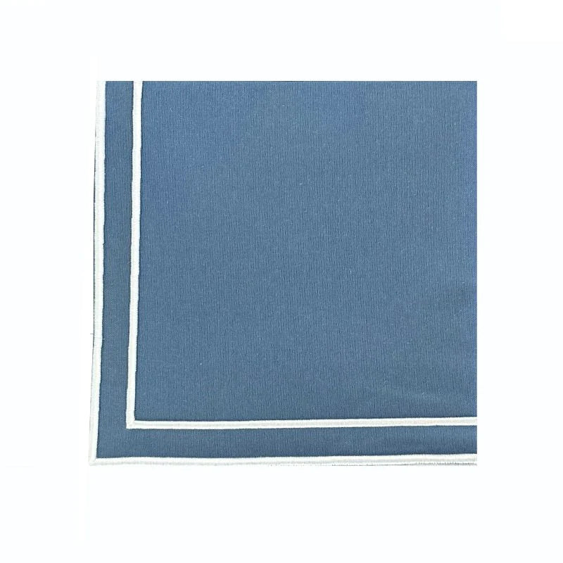 Chloe Napkin - Steel Blue