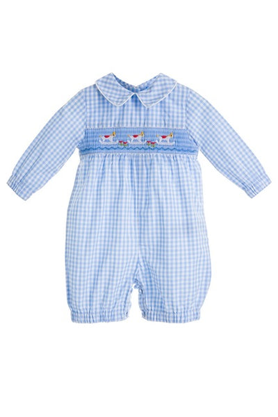 Clarice Smocked Romper | Over The Moon