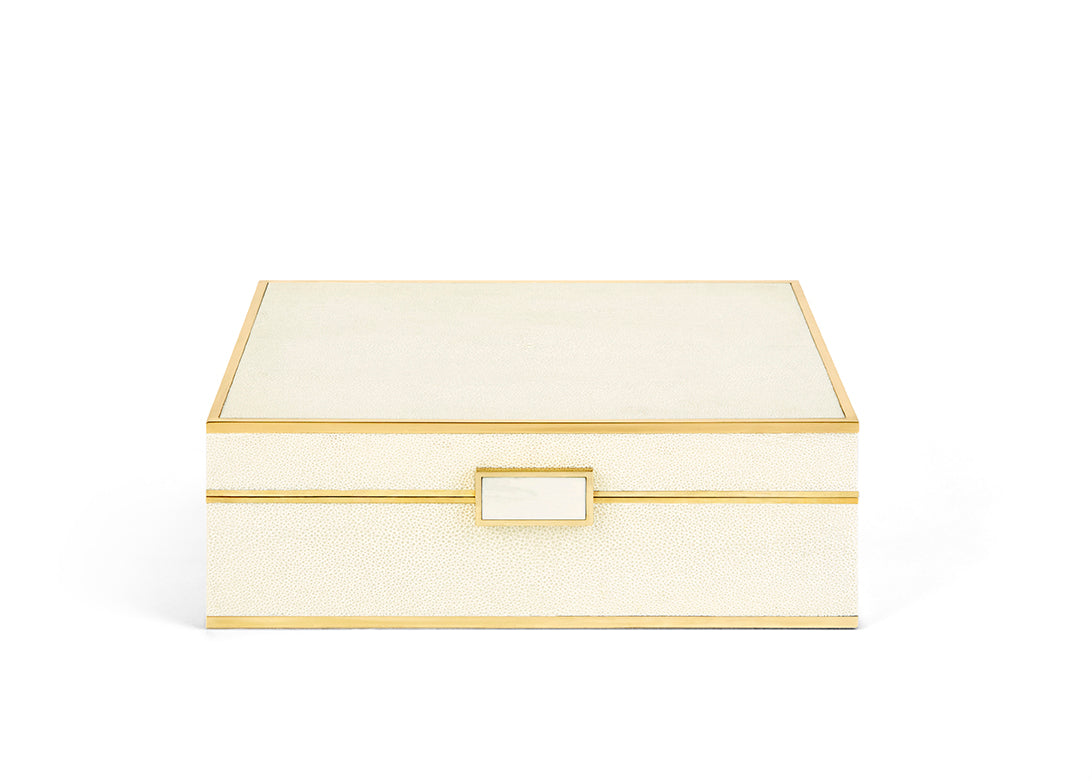 Aerin Classic Shagreen Jewelry Box on Over The Moon