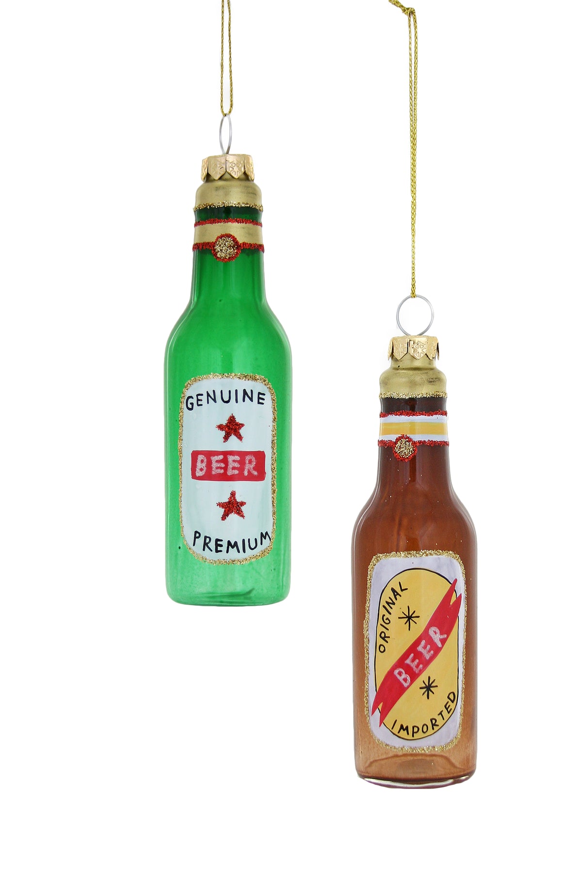 Bottled Beer Ornaments
