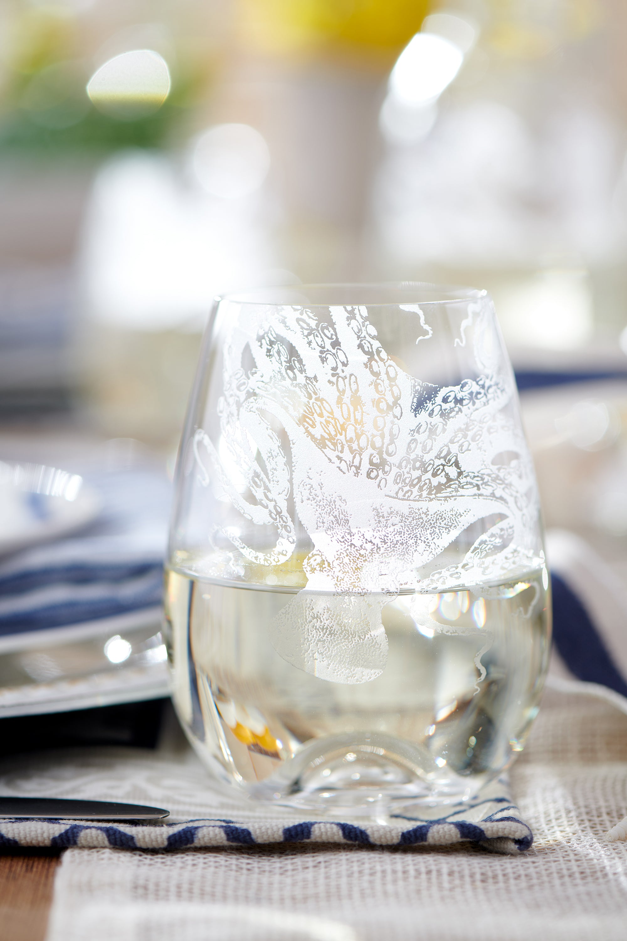 Lucy Stemless Wine Glasses, Set of 2