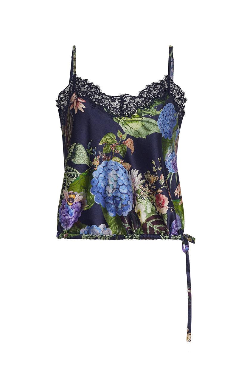 Cordoba Top in Avery Floral Evening Blue