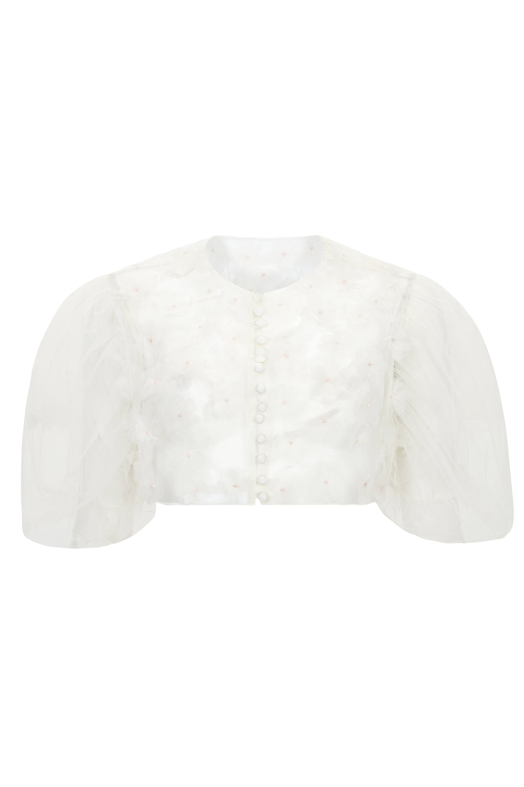 Cusani Top With Flowers