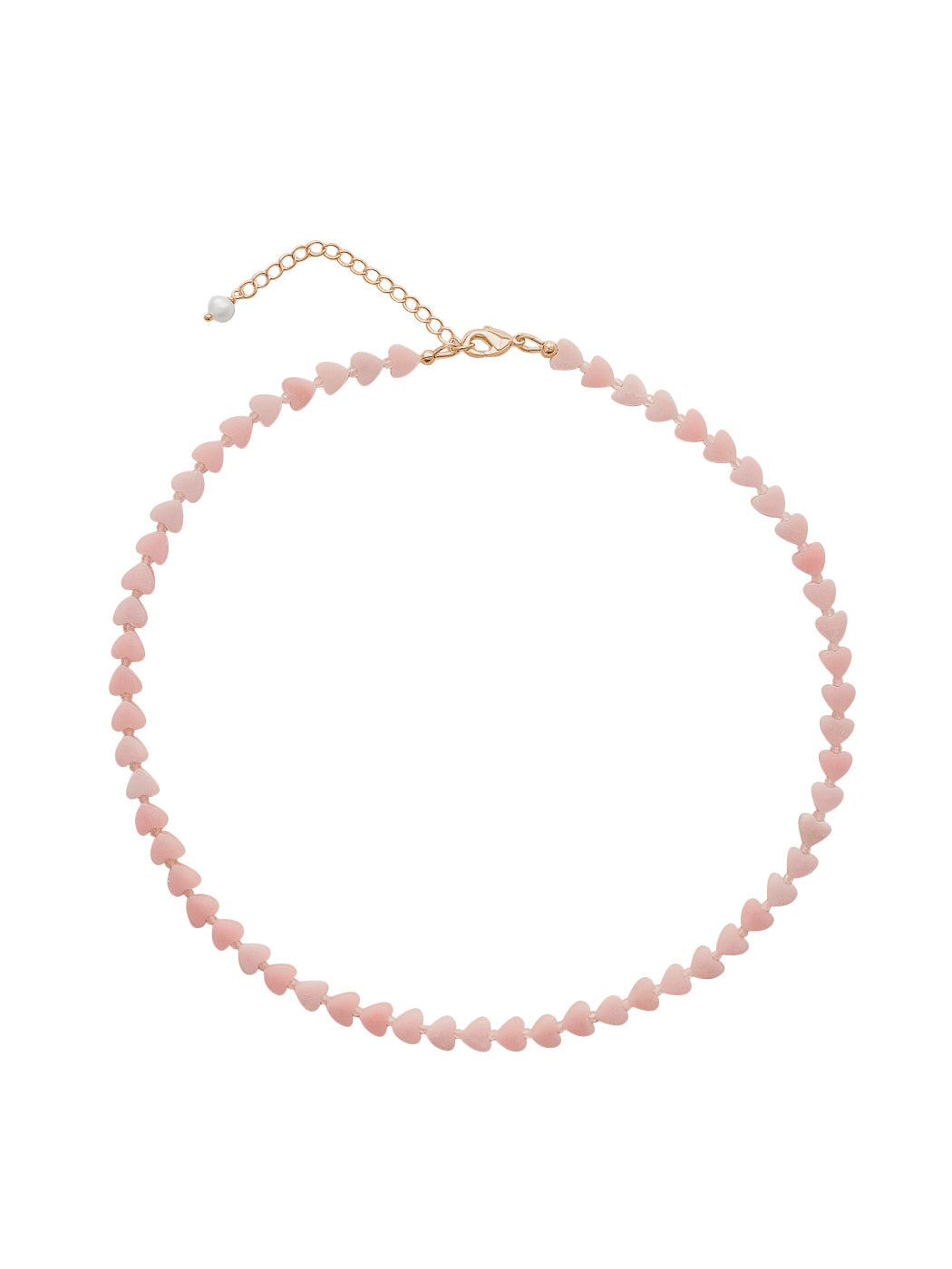 Delilah Necklace in Pink