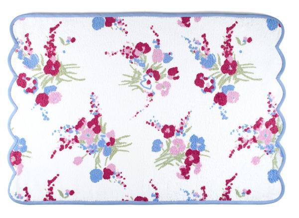 Demoiselles Plum Towels