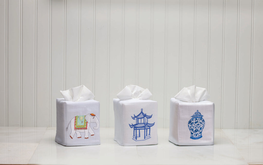 Cotton Tissue Box Cover