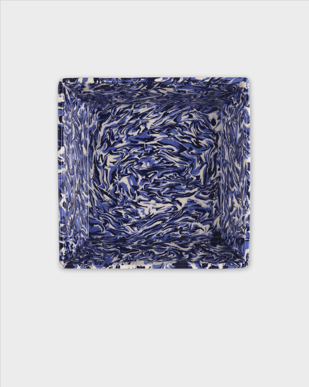 Marbled Vide Poche in Blue
