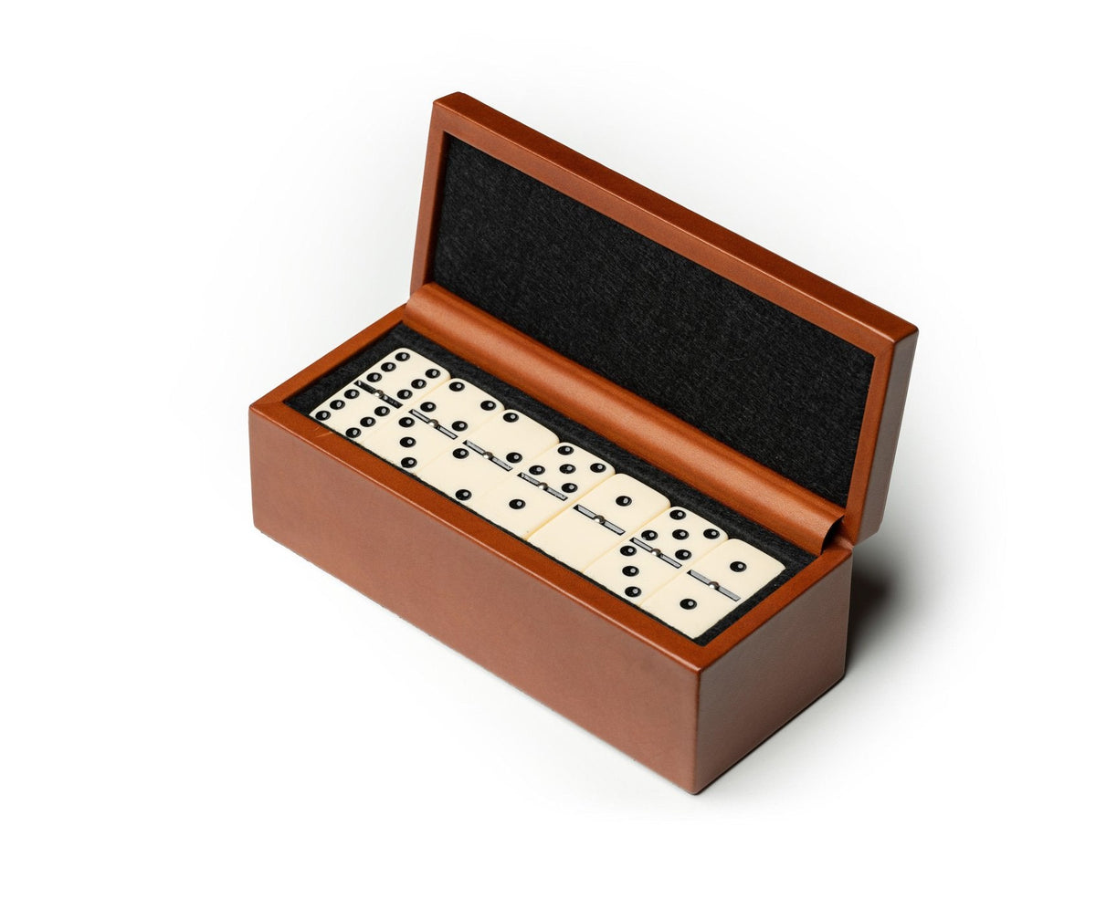 Domino Set No. 238 | Chestnut Leather