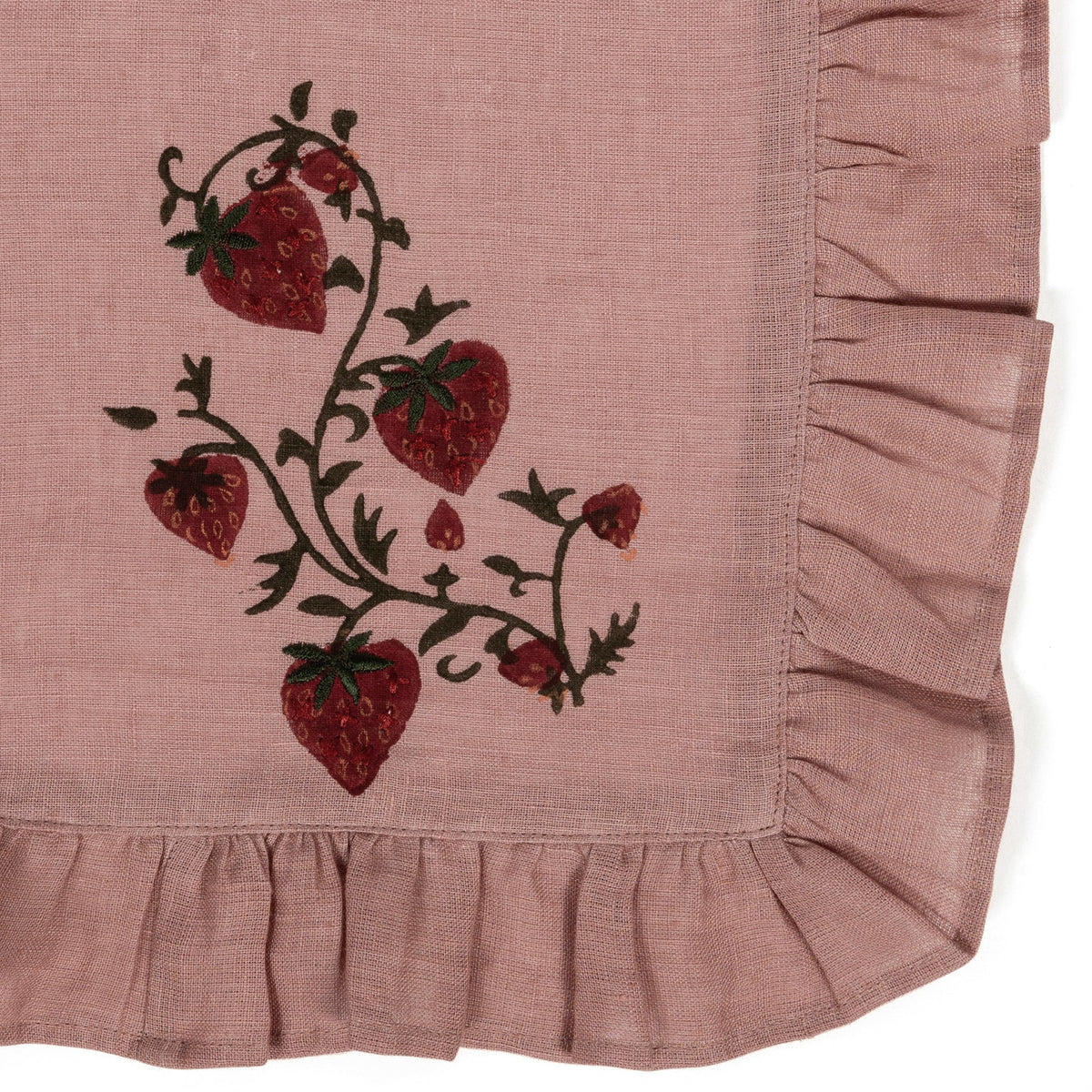 Fraises Des Bois Napkins, Set Of 4